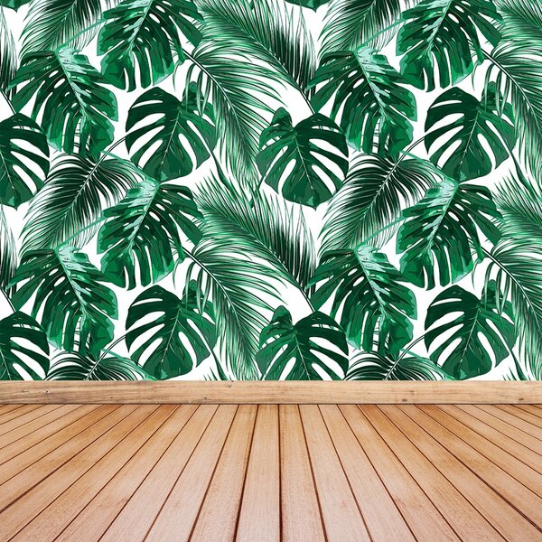 Fototapet Monstera este plin de găuri