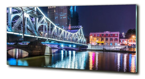 Tablou din Sticlă Shanghai pod