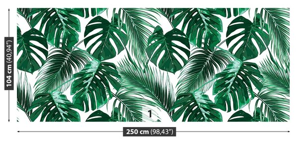 Fototapet Monstera este plin de găuri