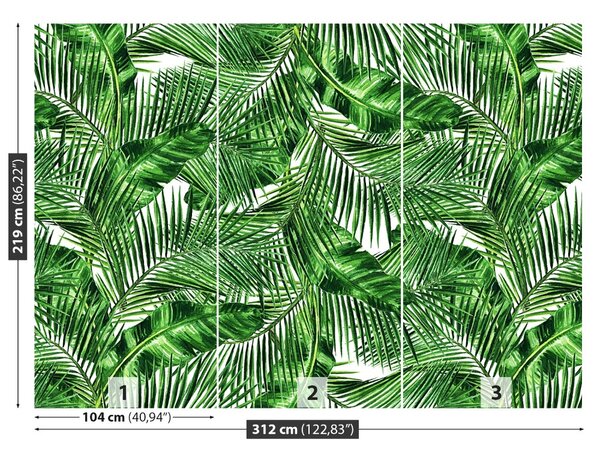 Fototapet Frunze tropicale