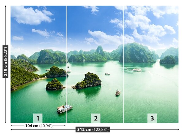 Fototapet Bay din Vietnam