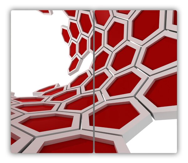 Tocator din sticla 3d abstracție