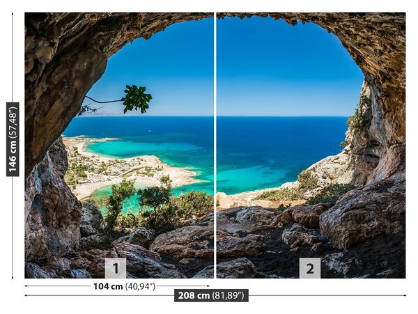 Fototapet Grecia Cave
