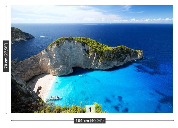 Fototapet Navagio Beach