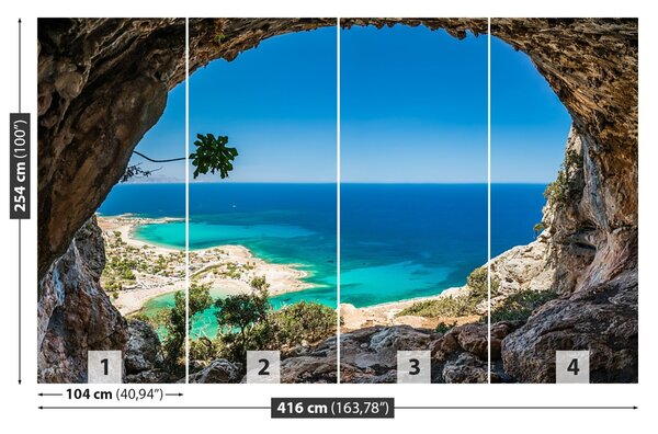 Fototapet Grecia Cave