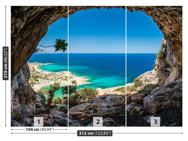 Fototapet Grecia Cave