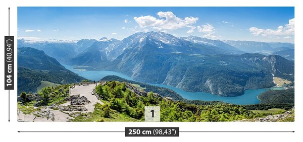 Fototapet Bavaria Alpi
