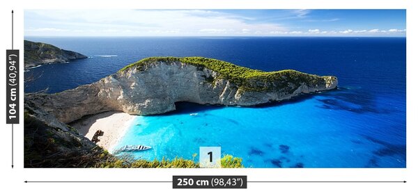 Fototapet Navagio Beach
