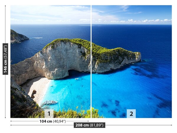 Fototapet Navagio Beach