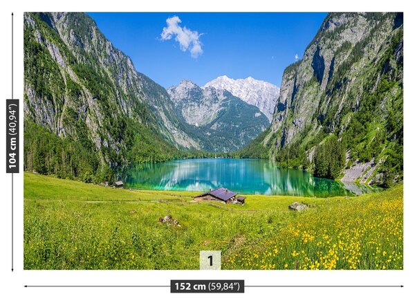 Fototapet Obersee Königssee