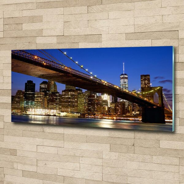 Tablou sticlă Manhattan New York City