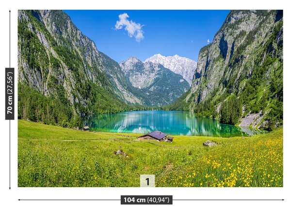 Fototapet Obersee Königssee
