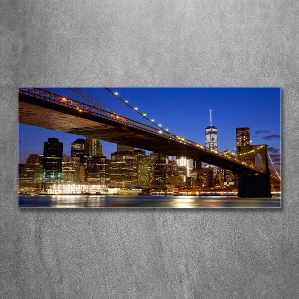 Tablou sticlă Manhattan New York City