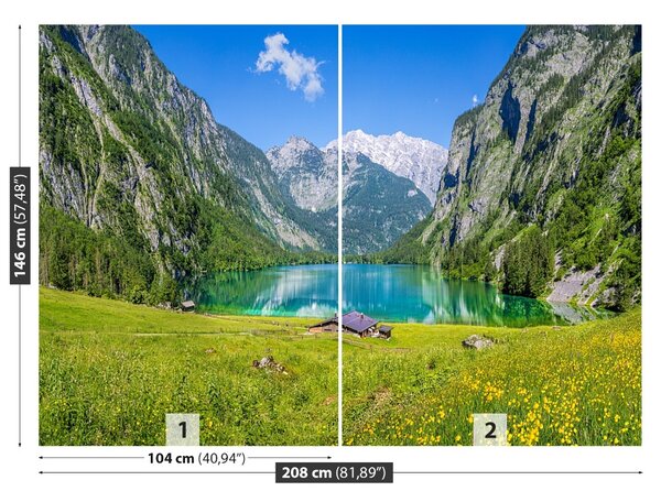 Fototapet Obersee Königssee