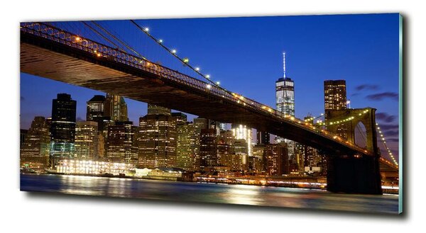 Tablou sticlă Manhattan New York City