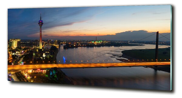 Fotografie imprimată pe sticlă Dusseldorf, Germania