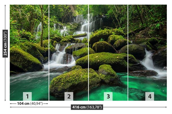 Fototapet Cascada in jungla