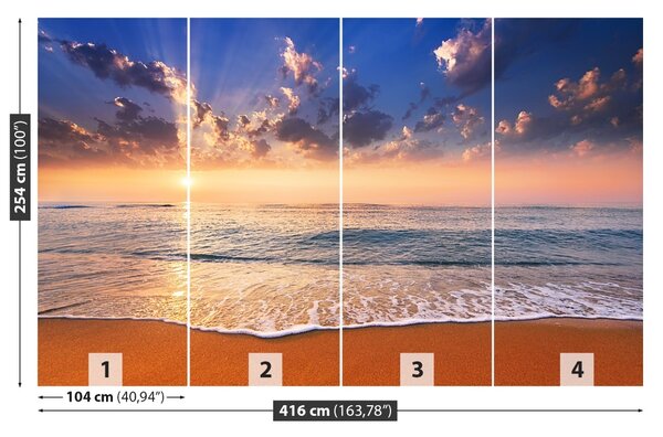 Fototapet Sea Sun