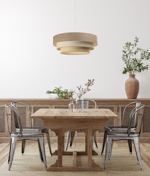 BPS Koncept Triniti lampă suspendată 1x60 W cremos-bej 050-096-60