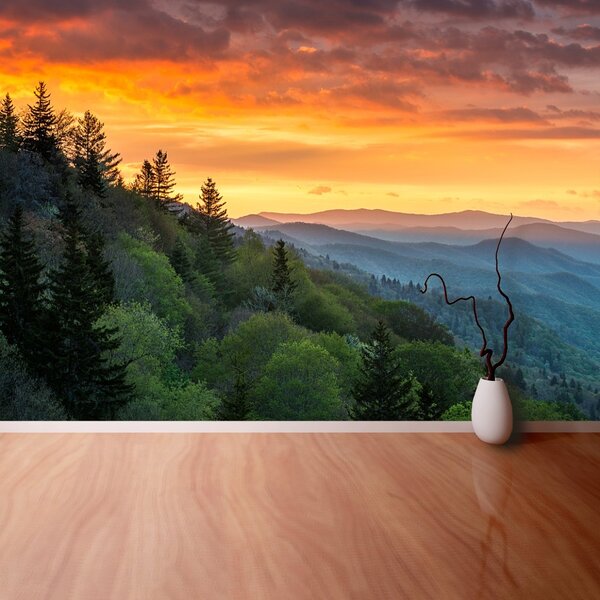 Fototapet Munții Sunrise