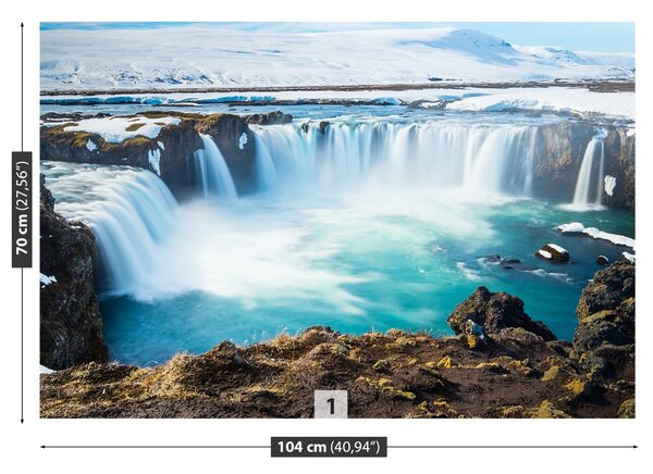 Fototapet Cascada Goddafoss