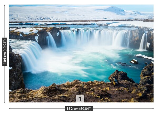 Fototapet Cascada Goddafoss