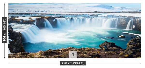 Fototapet Cascada Goddafoss