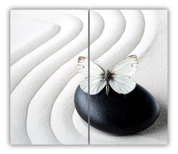 Tocator din sticla Zen fluture