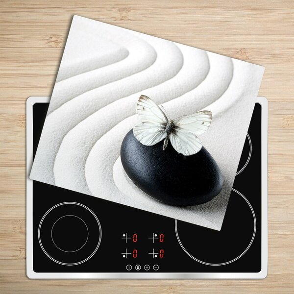 Tocator din sticla Zen fluture