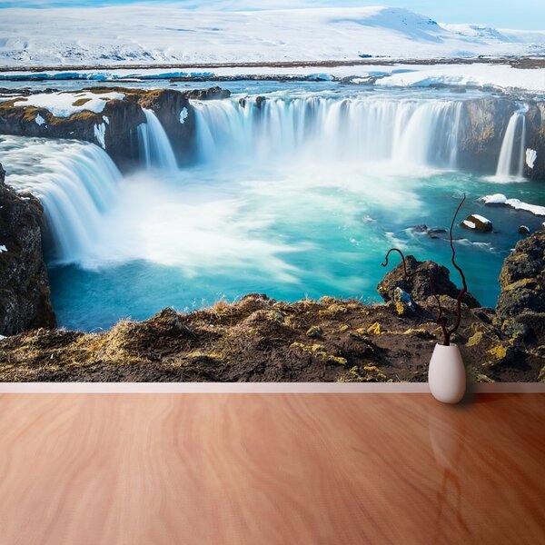Fototapet Cascada Goddafoss