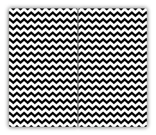 Tocator din sticla Zigzag