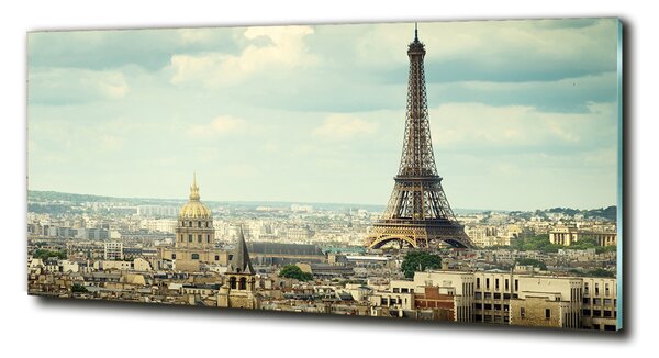 Tablou sticlă Turnul Eiffel din Paris
