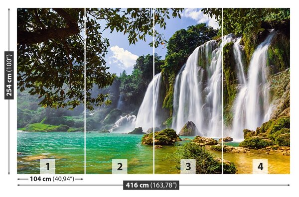 Fototapet Cascada Bangioc