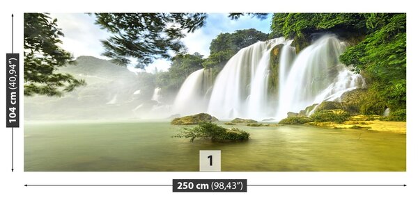 Fototapet Ban Gioc Cascada