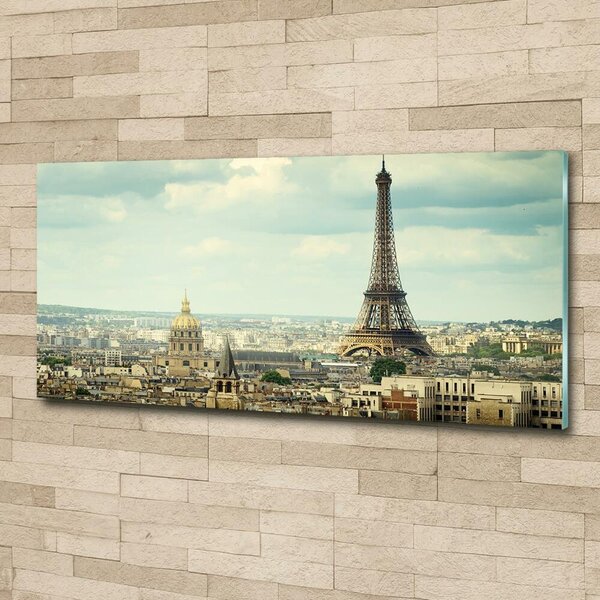Tablou sticlă Turnul Eiffel din Paris