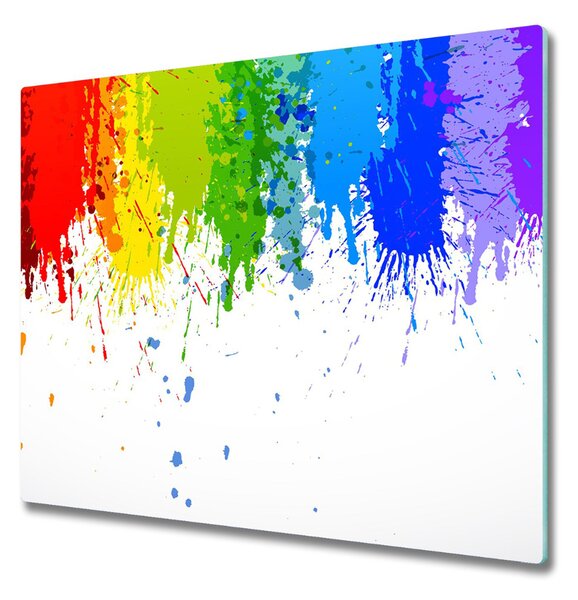 Tocator din sticla pete Rainbow