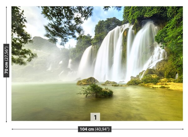 Fototapet Ban Gioc Cascada