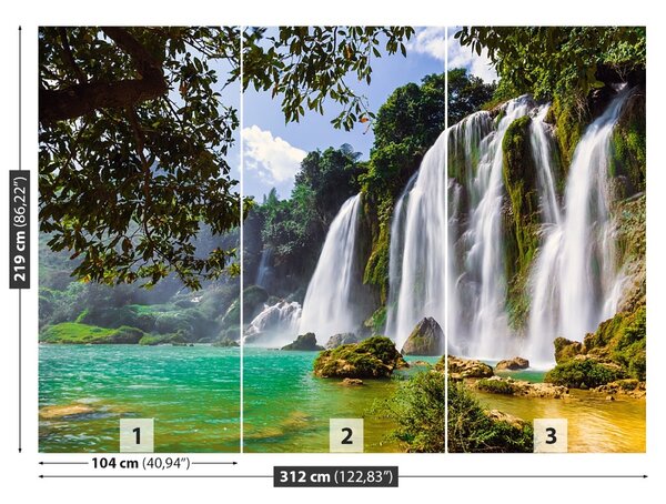 Fototapet Cascada Bangioc