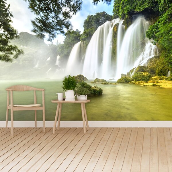 Fototapet Ban Gioc Cascada