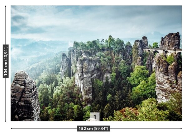 Fototapet Munții gresie