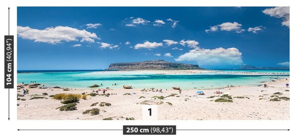 Fototapet Creta Lagoon
