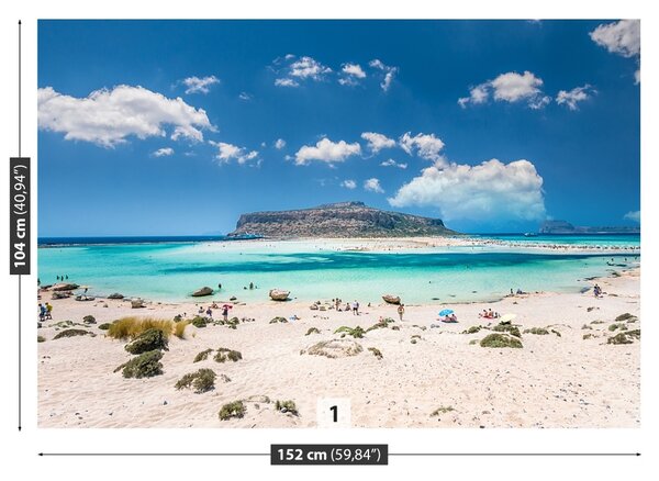 Fototapet Creta Lagoon