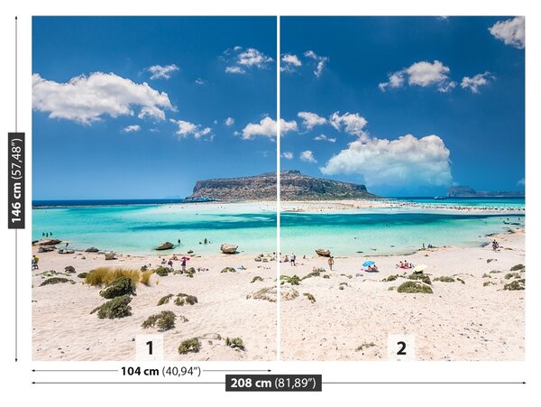 Fototapet Creta Lagoon