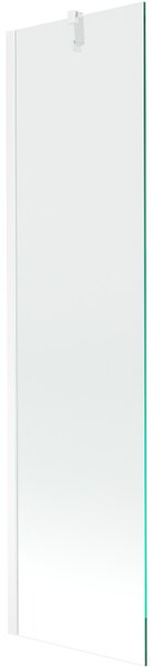 Mexen Next paravan pentru cadă cu 1 panou 50 x 150 cm, transparent, alb - 895-050-000-00-00-20