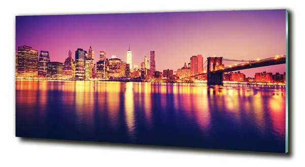 Tablou Printat Pe Sticlă Manhattan New York City