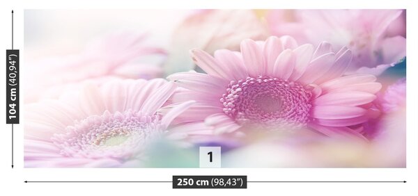 Fototapet Flori roz