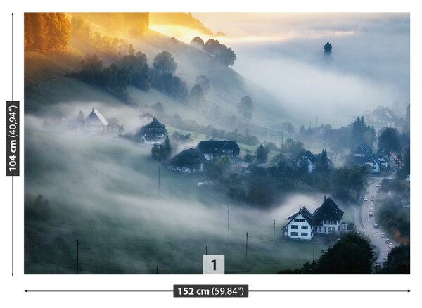 Fototapet Historic Village