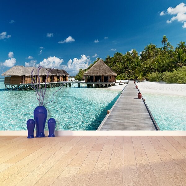 Fototapet Maldive Beach