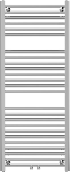 Mexen Mars radiator baie 1200 x 500 mm, 417 W, crom - W110-1200-500-00-01