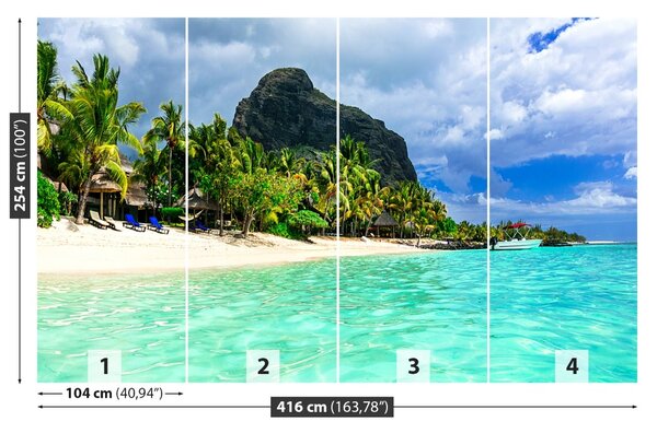 Fototapet Insula Mauritius